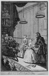 Und lasst alle Parteien mich beschuldigen, wenn sie können, die durch Ehren bestochen werden, die so geringfügig sind wie ein Fächer