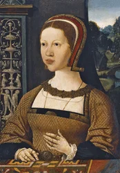 Porträt von Isabella von Österreich, Königin von Dänemark, ca. 1524