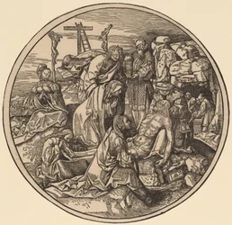 Die Beweinung und Grablegung