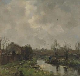 Landschaft in der Umgebung von Den Haag