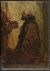 Betender Mönch
