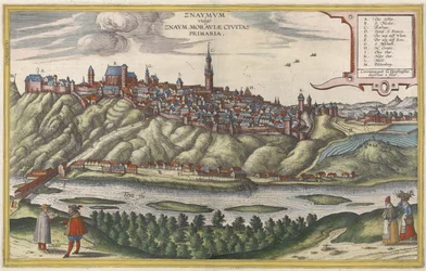 Ansicht von Znaymvm/Znojmo in Tschechien