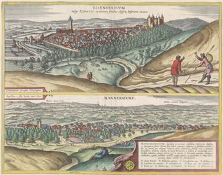 Ansichten von Eisenstadt und Mannersdorf