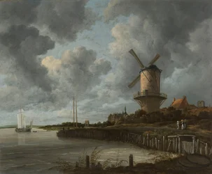 Die Windmühle bei Wijk bij Duurstede