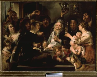 Das Bohnenkönigfest