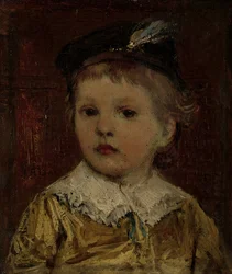 Porträt von Willem, vermutlich Willem Matthijs Maris Jbzn, Sohn von Jacob Maris