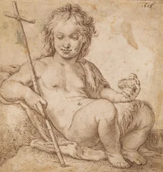 Der junge Johannes der Täufer