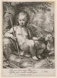 Johannes der Täufer als Kind