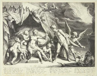 Venus und Mars von Apollo entdeckt