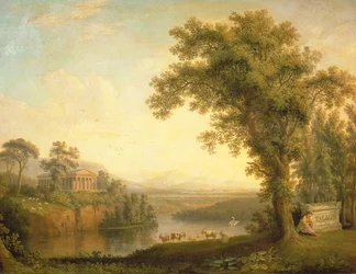 Antike Landschaft mit Phaetons Grab, 1785