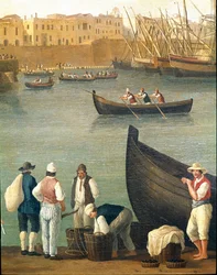Muschelfischer aus Monopoli, Apulien, Italien