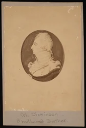 Porträt von Henry Louis Dickinson 1771-1820, 1805 fotografiert in den 1880er Jahren