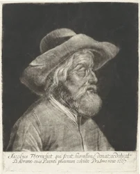 Porträt von Abram Toorenvliet