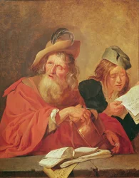 Der Drehorgelspieler, 1678