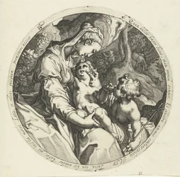 Maria mit Christuskind und Johannes dem Täufer