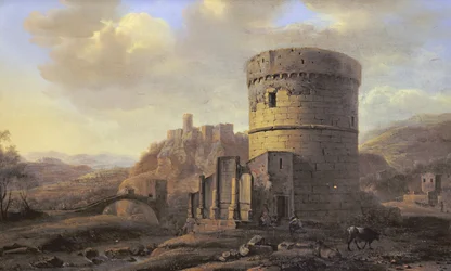 Römische Landschaft: Das Grab der Cecilia Metella