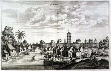 Jamcefu, aus einem Bericht einer niederländischen Gesandtschaft nach China