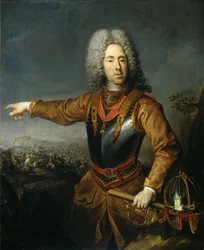 Porträt von Prinz Eugen von Savoyen 1663-1736, 1718