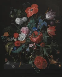 Ein Blumenstrauß von Jacob Van Walscapelle