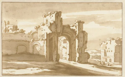 Ruine eines Stadttors
