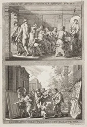Zeuxis und Parrhassius