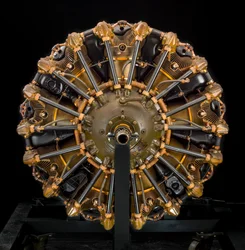 Jacobs Pratt & Whitney Wasp Jr. R-985-AN5, Radial 9 Motor, ca. 1940
