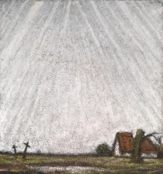 Himmel über den Trümmern