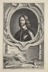 Porträt von General Ireton, Illustration aus 
