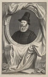 Porträt von James, Earl of Morton, Illustration aus 