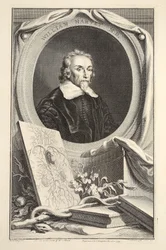Porträt von William Harvey, Illustration aus 