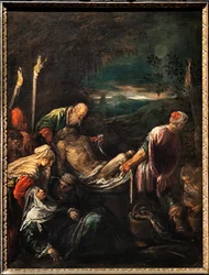 Begräbnis des Leichnams Christi, ca. 1580