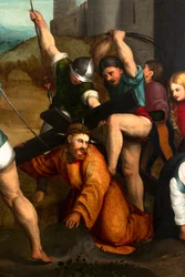 Der Aufstieg nach Golgatha (Detail)
