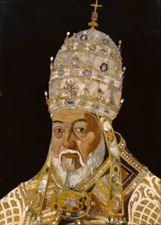 Porträt von Papst Clemens VIII., 1600-1