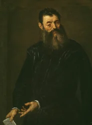 Porträt eines Gentlemans, um 1590