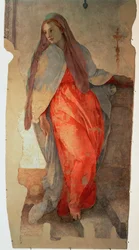 Die Verkündigung (Detail)