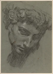 Porträt von Giuliano de’ Medici, nach Michelangelo (Vorderseite)