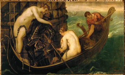 Die Rettung der Prinzessin Arsinoe, um 1560