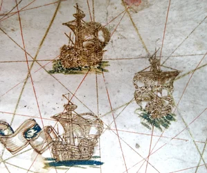 Renaissancekarte Europas, nach Jacopo Russo, 1528