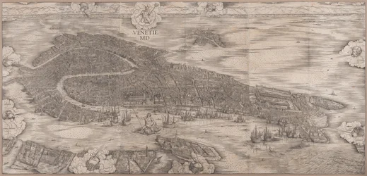 Blick auf Venedig