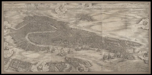 Ansicht von Venedig