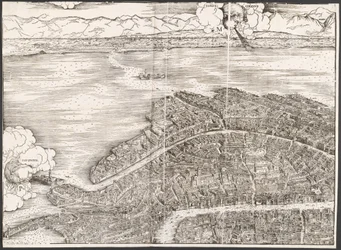 Ansicht von Venedig [oben links]