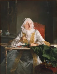 Porträt von Madame Crozat