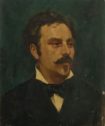 Porträt des Komponisten Gabriel Fauré 1845-1924, 1878