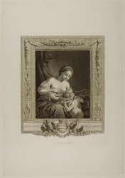 Erziehung des Amor (Gravur)