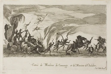 Einzug von M. de Couvonage und M. de Chalabre, aus Der Kampf an der Barriere