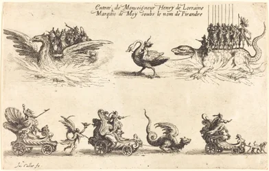 Einzug von Monseigneur Henry de Lorraine, Marquis de Moy, unter dem Namen Pirandre, 1627