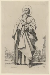 Heiliger Bartholomäus, Blatt 12 der Folge „Jesus, die zwölf Apostel und Maria“