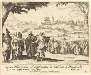Jesus mit den Pharisäern