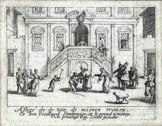 Das Leben des verlorenen Kindes (Gravur)