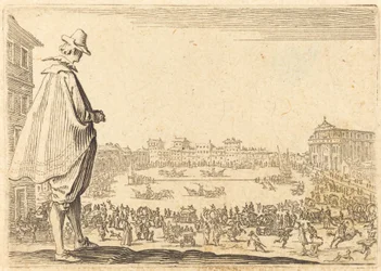 Piazza Santa Maria Novella, Florenz, ca. 1622
